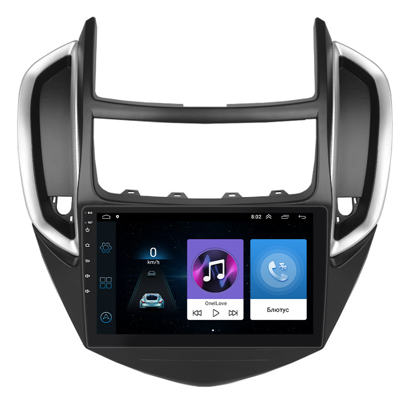 Штатна магнітола 9" Lesko для Chevrolet Trax I 2013-2017 1/16Gb Wi-Fi GPS Base Шевроле Тракс 1 шт.