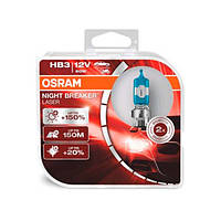 Галогенные лампы HB3 60W 12V Night Breaker +150% комплект Osram ( ) 9005NLHCB-Osram