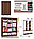Портативний тканинний Шафа для Одягу HCX Storage Wardrobe 88130, фото 10