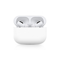 Силіконовий чохол для навушників Airpods PRO (Білий)