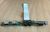 Доп. плата Fujitsu LifeBook P702 плата USB Audio VGA (CP507073X2) б/у