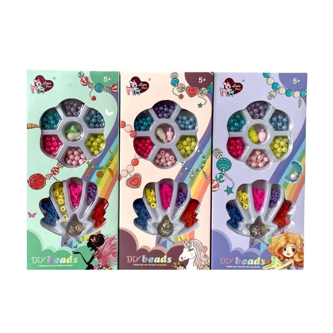 6049 LD Набір намистин, 13 секцій, у коробці, фото 1