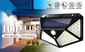 Ліхтар на сонячній батареї з датчиком руху Solar Light BL 100 LED