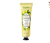 Увлажняющий крем для рук Sadoer Hand Cream Olives с экстрактом оливы, 30 г.