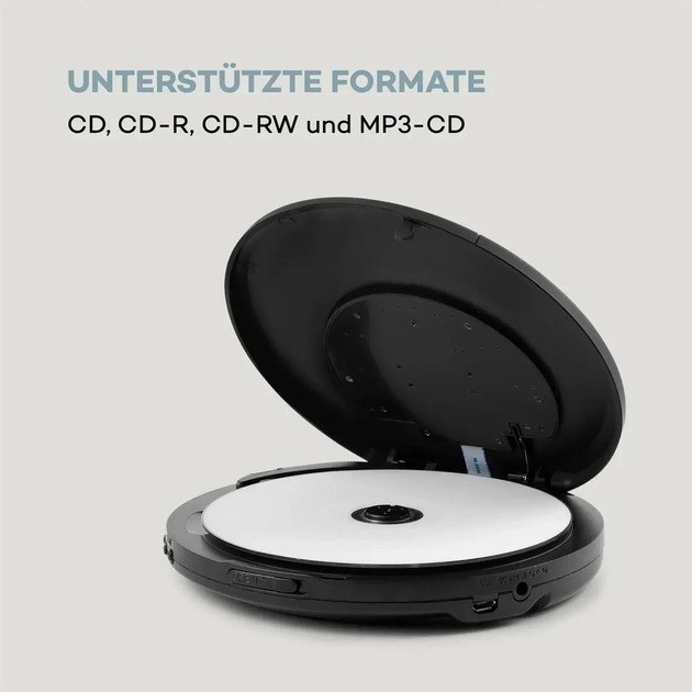 Плеер портативный Проигрыватель компакт-дисков Auna Discman CDC 200 DAB+ - фото 2 - id-p2114654468