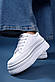 Кросівки жіночі білі Т1771, фото 7
