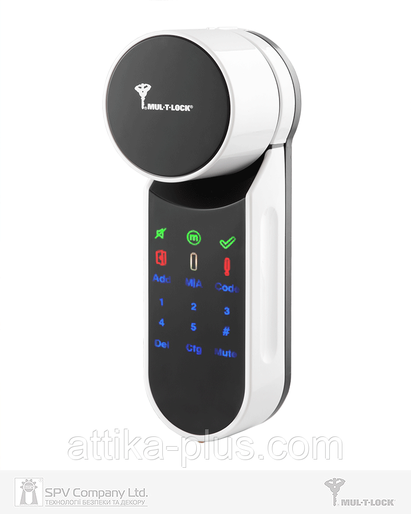 Электронный контроллер MUL-T-LOCK ENTR белый - фото 1 - id-p528071283