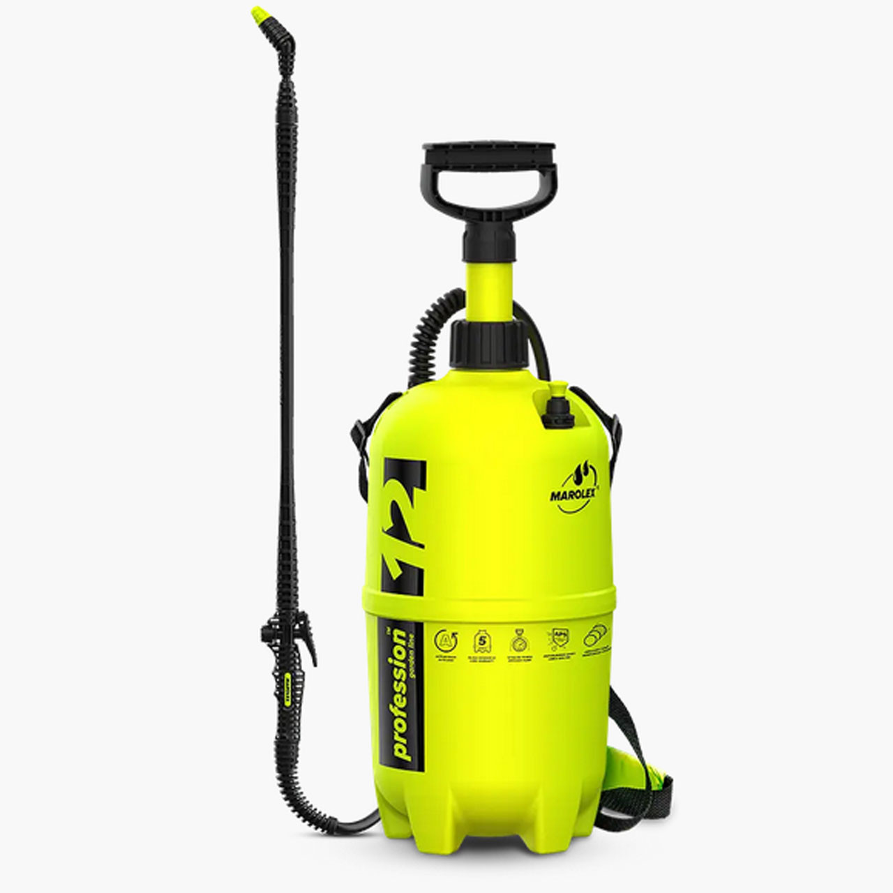 Ранцевий обприскувач для рослин Marolex Profession на 12 літрів