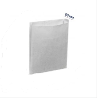 Пакет паперовий крафт саше(23x22x6 см)білий(1000 шт)пакети для Фаст Фуду та Випічки