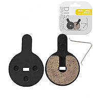 Колодки гальмівні велосипедні кругла з грубим хвостиком дискові Kugoo C1,Kugoo G2pro,NOVELA,YINXING,BOLIDS