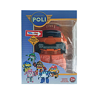 Игрушечный трансформер Робокар Поли 83168 робот+машинка (Оранжевый) Toyvoo Іграшковий трансформер Робокар Полі