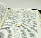 Біблія Турконяка сучасний переклад великий формат 17*24 см чорного кольору на замочці з індексами, фото 7