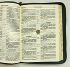 Біблія Турконяка сучасний переклад великий формат 17*24 см чорного кольору на замочці з індексами, фото 4