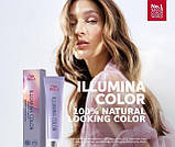 Фарба для волосся Wella Illumina Color (всі відтінки в асортименті+2024) 9/60 оч світлий блонд фіолетовий натуральний, фото 2