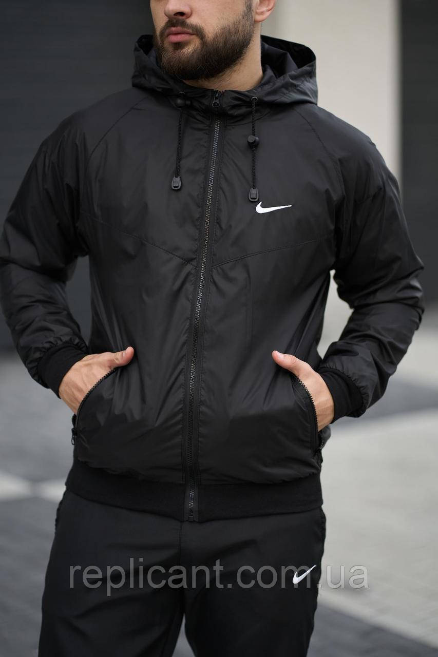 Куртка мужская Nike Windrunner Jacket чорний чоловіча куртка Украина ...