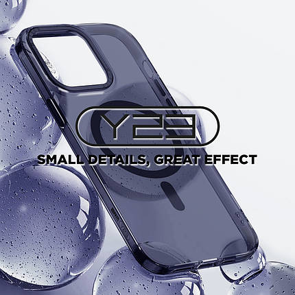 Чохол накладка ArmorStandart TPU Y23 MagSafe для Apple iPhone 15 Pro Max прозора Black (ARM68568), фото 3