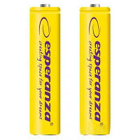 Акумулятор Esperanza AAA 1000mAh Ni-MH * 2 yellow (EZA101Y)