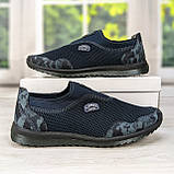 Кросівки мокасини чоловічі сітка сині Dago Style 41-45, фото 6