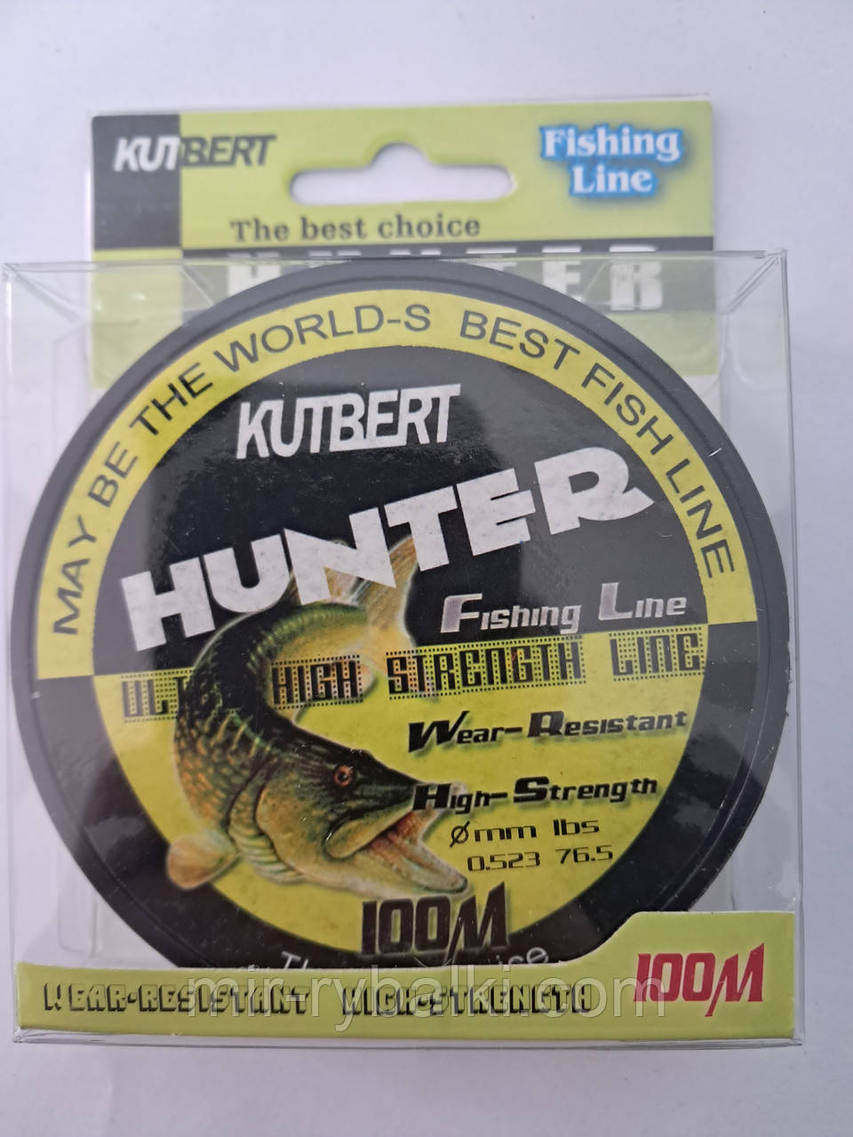 Волосінь Hunter 0.523    100м, фото 1