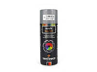 Акрилова фарба-спрей Acrylic Spray Paint 400мл срібло ТМ SENFINECO 7Копійок