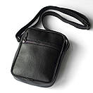 Барсетка Modern чорна з еко шкіри месенджер, фото 3