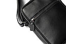 Барсетка Modern чорна з еко шкіри месенджер, фото 9