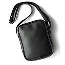 Барсетка Modern чорна з еко шкіри месенджер, фото 4