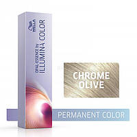 Краска для волос Wella Illumina Color Opal-Essence (металлик-оттенки) Оливкоый Хром Chrome Olive