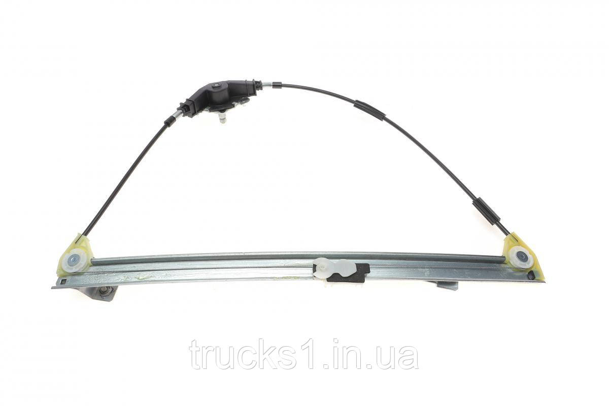 Склопідіймач (передний) Fiat Doblo 01- (R) (ручной) (без моторчика) 851567 (VALEO)