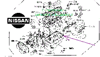 Прокладка поддона двигателей Nissan LD18/LD20 и Nissan L14/ L16/ L18/ L20