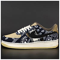 Мужские кроссовки Nike Air Force 1 Low Travis Scott cactus jack кроссовки найк аир форс трэвис скотт