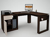 Офісний кутовий стіл FLASHNIKA Еко - 20. Письмовий стіл. Офісні столи письмові для дому і офісу
