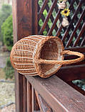 Кошик плетений "Прованс" для прогулянок. Арт 047, фото 5