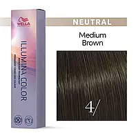 Краска для волос Wella Illumina Сolor (все тона в ассортименте+2024) 4/ коричневый