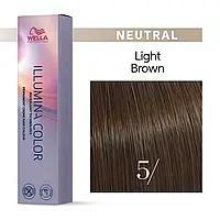 Краска для волос Wella Illumina Сolor (все тона в ассортименте+2024) 5/ светло-коричневый