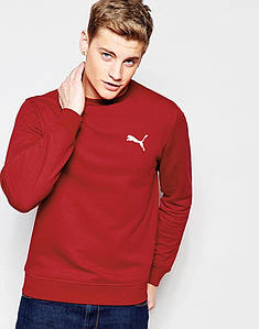 Світшот червоний PUMA ( Пума ) ( дрібний знак ) "" В стилі Puma ""