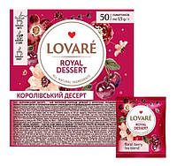 Чай 50 Пакетиків Royal Dessert з Каркаде - Lovare