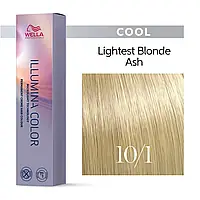 Краска для волос Wella Illumina Сolor (все тона в ассортименте+2024) 10/1 яркий блонд пепельный
