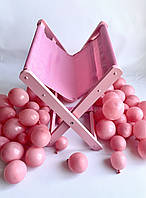 Подставка под сумку розовая