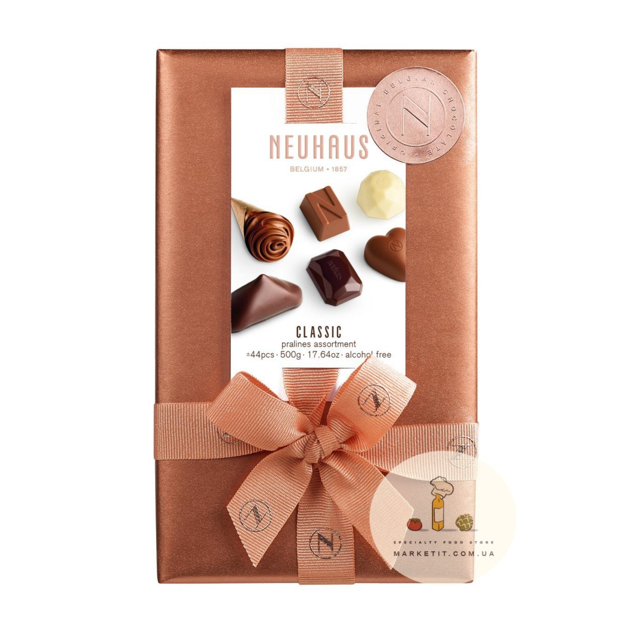 Шоколадні цукерки Neuhaus Classic Assortment, преміумкласу Бельгія 500 г.