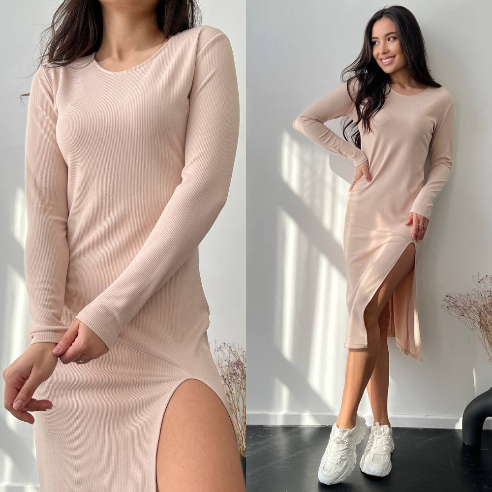 Плаття з вирізом на нозі, фото 1