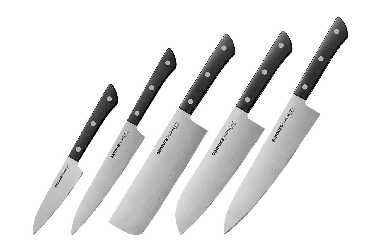 Набір із 5 кухонних ножів Samura Harakiri (SHR-0250B)
