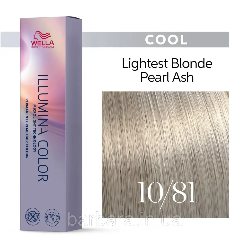 Фарба для волосся Wella Illumina Color 10/81 Топлене молоко