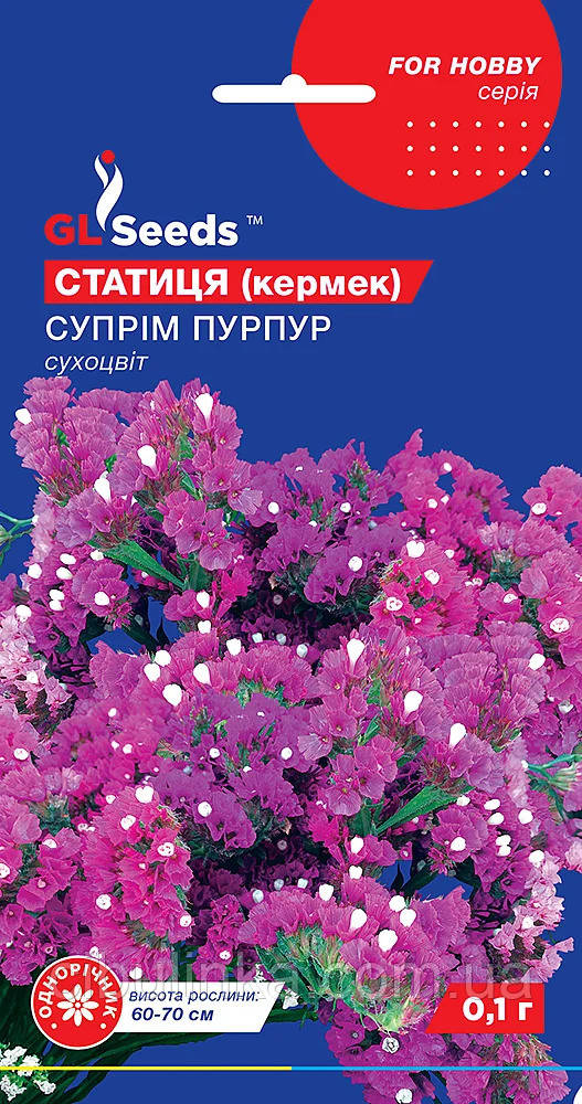 Статиця (Кермек) Супрім Пурпур GL Seeds 0,1 г, фото 1