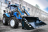 Швидкозʼємний Навантажувач КУН Agroformat Prime на трактор МТЗ ЮМЗ Т-40 Т-25, фото 5