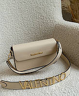 Valentino light beige ЛІТЕРИ! 25*14