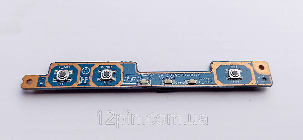 Кнопка увімкнення SONY VAIO VGN-NR M730 SWX-279 1P-1079500-8010 б.у. оригінал, фото 1