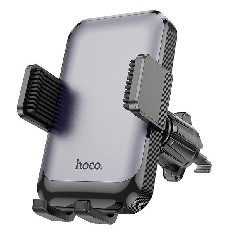 Тримач Hoco Rock Push-type Car holder H26 (air outlet) чорний