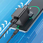 Адаптер мережевий Borofone Erudite single port charger BAS11A |1USB, 2.1A/10.5W| чорний, фото 4