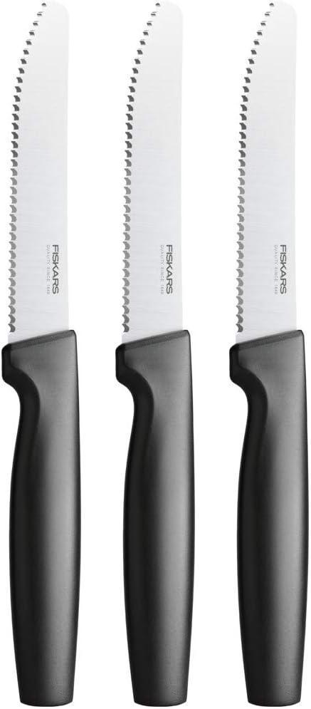 Набір столових зубчастих ножів Fiskars Functional Form Table Knife Set (1057562)